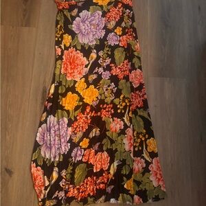 Dolce & Gabbana Multicolor Floral Maxi Skirt